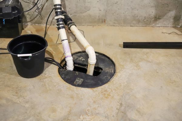 Interior Basement Drainage in Simi Valley