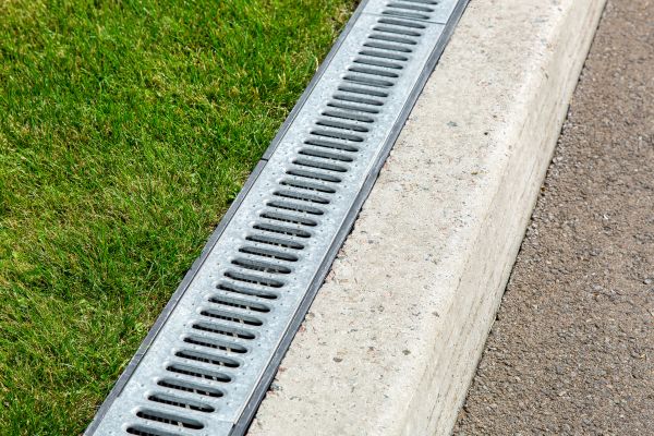 Courtyard Drain Installation in Simi Valley