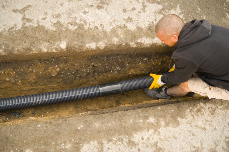Outdoor Drain Installation